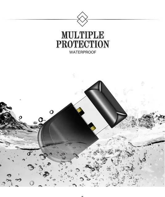 Super mini USB flash drive, high-speed portable disc 16GB32G car monitoring invisible universal detail 5