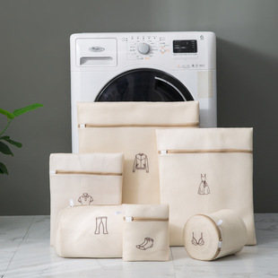 Andjah 70g Thickened Laundry Bag Thickness and Fine Mesh Bag Washing Machine Household Clothes Underwear Bra Washing Bag Wholesale detail 5