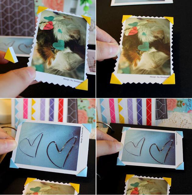 13 photo angle paste type phase angle 102 DIY photo album accessories detail 10