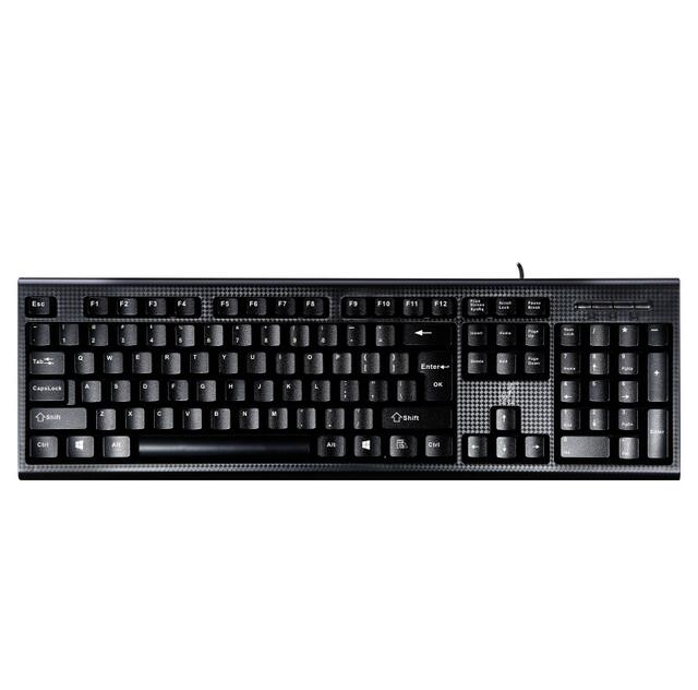 Computer Keyboard Chasing Leopard Q9Usb Flat Mouth Round Mouth Notebook Universal Office Wired Single Keyboard Manufacturer Wholesale detail 12