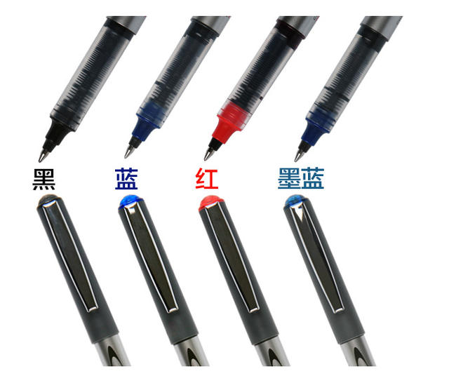 Baixue Direct Liquid Rollerball Pen 155 Student Water-Based Pen 0.5mm Black Ink Office Signature Pen Gel Pen Ballpoint Pen detail 8