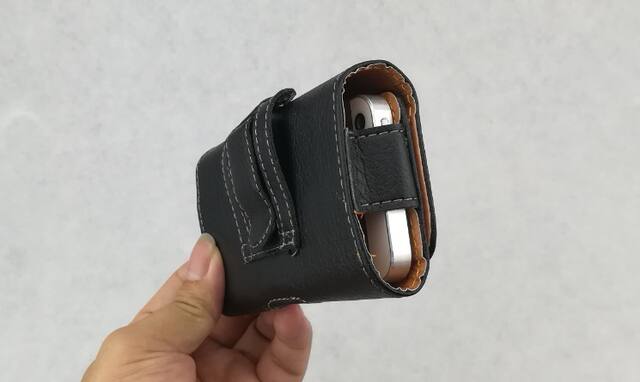 Mobile phone waist bag belt waist hanging mobile phone protective case bag old man-machine domestic machine waist hanging leather case manufacturer detail 8