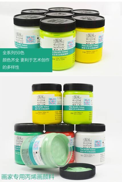 Wholesale Winsor & Newton Painter's Special Acrylic Paint 300ml Hand-Painted Wall Painting DIY Waterproof and Non-Fading detail 7