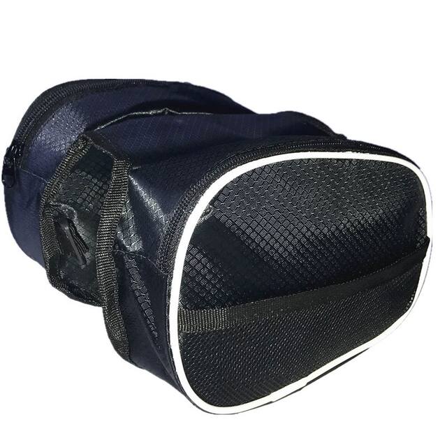 New self-propelled car beam bag mountain front bag saddle bag wear-resistant waterproof tube bag factory car bag riding equipment detail 4