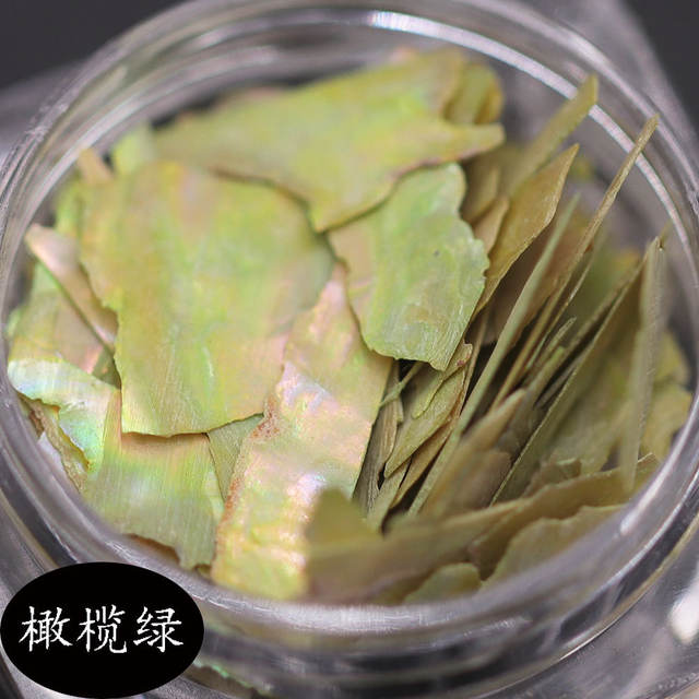 Ultra-Thin Mother-Of-Pearl Manicure Shell Pieces, Natural Asymmetrical Extra-Thin Shell Fragments, Snail Fine Manicure Clam Shell Jewelry Wholesale detail 12