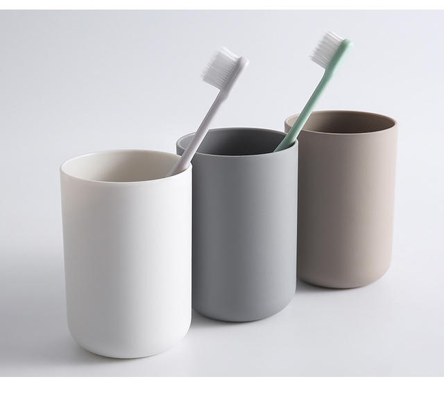 Japanese mouthwash cup toilet toothbrush cup simple simple elegant couple tooth cup factory direct sale wholesale plastic mouthwash cup detail 9
