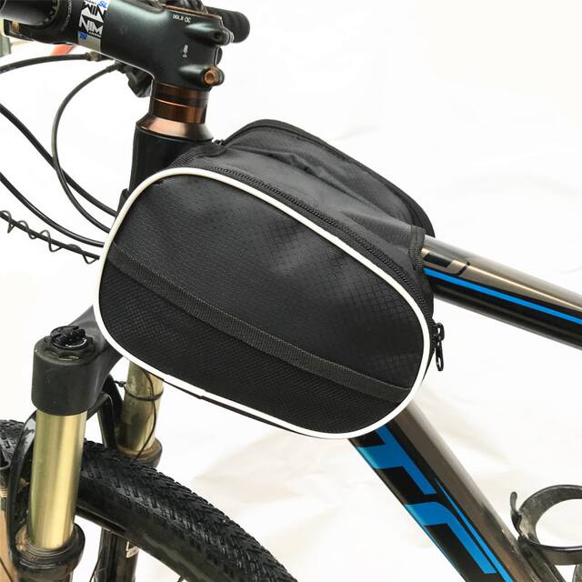New self-propelled car beam bag mountain front bag saddle bag upper tube bag factory car bag riding equipment detail 3