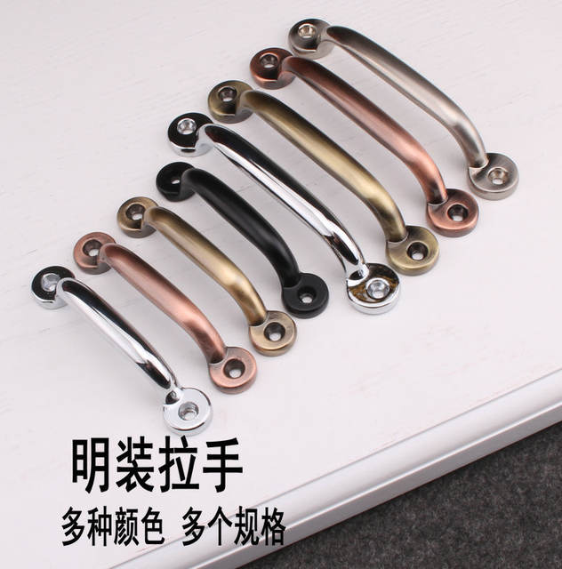 Direct Sales from the Manufacturer: Exposed Zinc Alloy Handles, Exposed Hole Drawer Handles, Shoe Cabinet Door Handles, Wooden Door Handles, Small Handles, Drawer Cabinet Handles detail 3