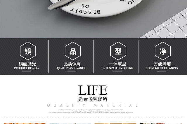 Stainless Steel Spoon, Simple Korean-Style Spoon, Household Dessert Spoon, Long Handle, Thickened Coffee Spoon, Eating Spoon, Soup Spoon detail 3