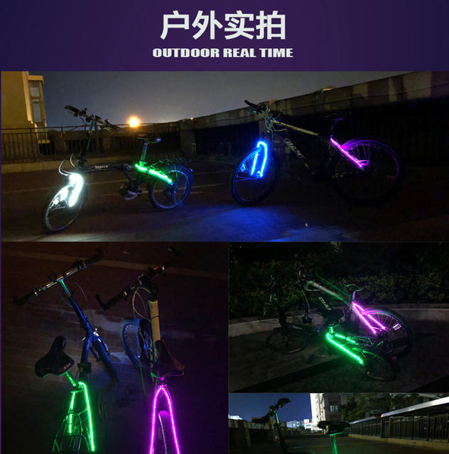 Bicycle Decorative Light Bicycle Tail Light Mountain Bike Light Dead Flying Light Warning Light Frame Light Shelf Tail Light detail 8