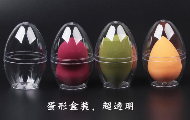 Factory Direct beauty Egg gourd powder puff water drop powder puff makeup egg makeup egg oblique cut sponge powder puff detail 4