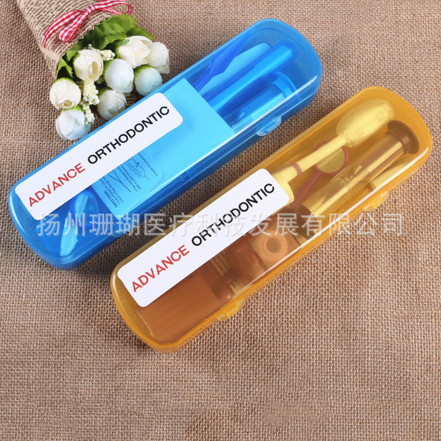 Oral care orthodontic suit correction tooth concave groove orthodontic soft bristle toothbrush orthodontic wax dental floss tractor detail 8