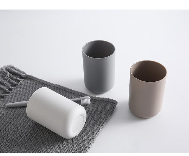 Japanese mouthwash cup toilet toothbrush cup simple simple elegant couple tooth cup factory direct sale wholesale plastic mouthwash cup detail 12