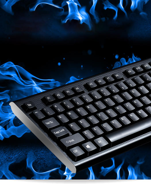 Computer Keyboard Chasing Leopard Q9Usb Flat Mouth Round Mouth Notebook Universal Office Wired Single Keyboard Manufacturer Wholesale detail 9