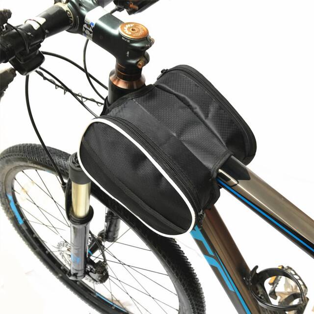 New self-propelled car beam bag mountain front bag saddle bag upper tube bag factory car bag riding equipment detail 7