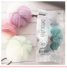 Wholesale Bath Balls That Do Not Fall Apart, Durable, Large Size, High-End, Individually Packaged, Bath Flower Balls, Bath Scrub Balls detail 11