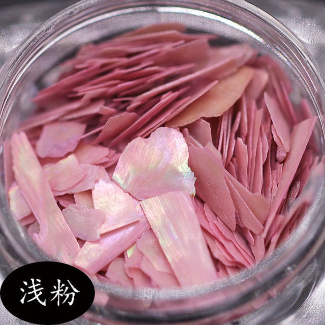 Ultra-Thin Mother-Of-Pearl Manicure Shell Pieces, Natural Asymmetrical Extra-Thin Shell Fragments, Snail Fine Manicure Clam Shell Jewelry Wholesale detail 5