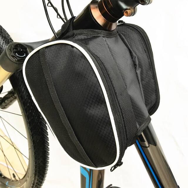 New self-propelled car beam bag mountain front bag saddle bag upper tube bag factory car bag riding equipment detail 5