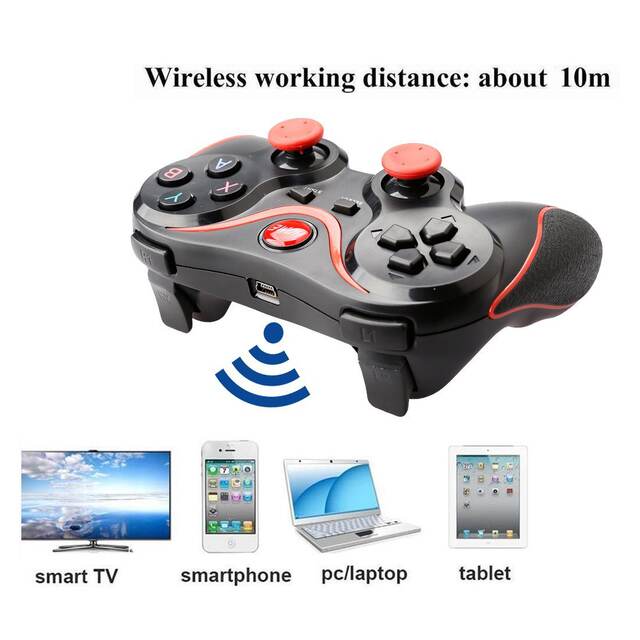 Wireless Gaming Bluetooth Controller X3 Mobile Game Controller Supports Ios/Android Phone Controllers detail 1
