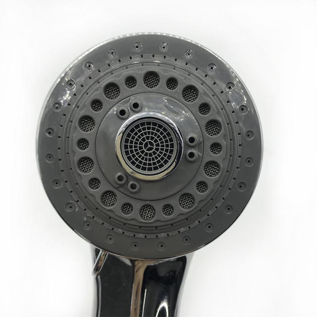 Cross-Border Wholesale Silver Dragon Shower Head Handheld Shower Set Showerhead Power-Boosting Spray Head detail 4