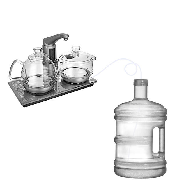 Tea set water supply pipe bottled water pumping water inlet pipe food contact water dispenser hose suction pipe tea set accessories detail 4