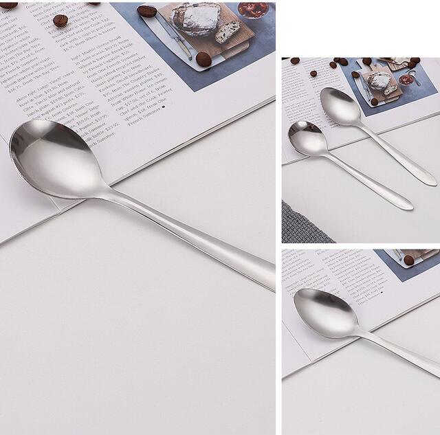 Stainless Steel Watermelon Spoon Household Eating Spoon Western Dessert Cake Coffee Spoon Mixing Spoon Can Be Printed with Logo detail 11