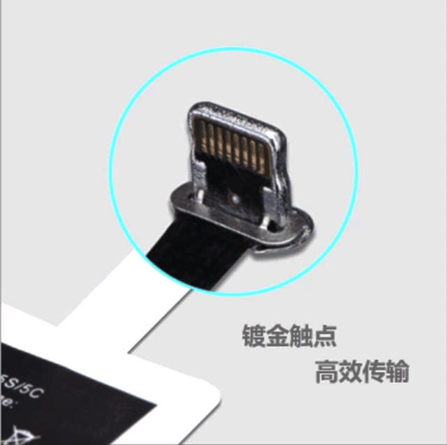 QI standard mobile phone wireless charging receiver 10W fast charging mobile phone back sticker wireless charging receiver detail 12