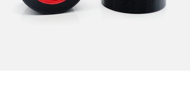 58*39 double-row roller skates accessories speed skates wheels 95A thread wheels four-wheel double-row roller skates PU wheels detail 11