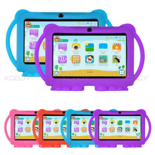 T702 Android 7inch Children's Tablet Cross-Border E-Commerce Android 13 Free Leather Case Painting Learning Love Doll detail 6