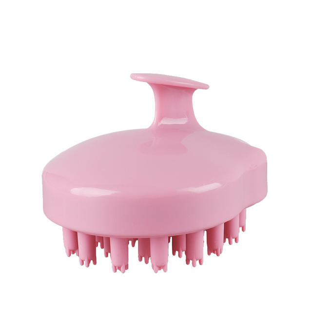 Cross-Border Popular Beauty Product: Silicone Shampoo Brush with Essential Oils for Cleaning the Scalp, Beauty Hair Care Silicone Brush, Shampoo Comb detail 4