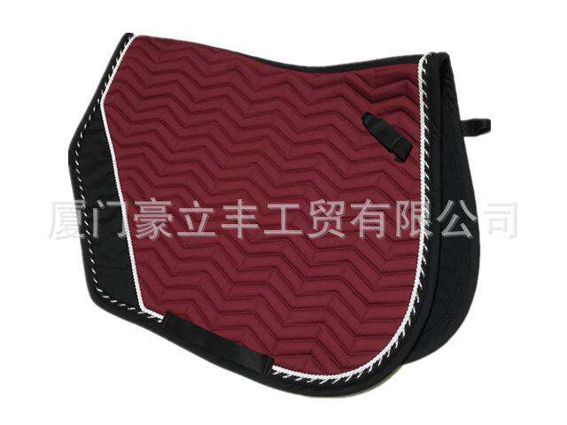 Saddle Mat Equestrian Supplies Red Blue Dark Green Shock-Absorbing Non-Slip Breathable Sweat Drawer One Piece Dropshipping detail 5