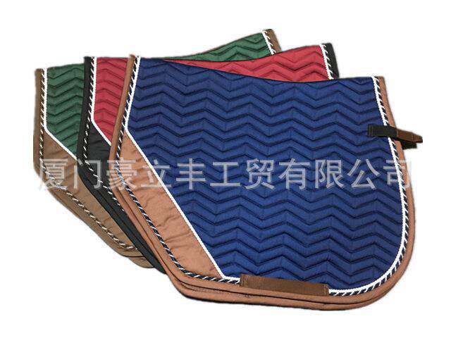 Saddle Mat Equestrian Supplies Red Blue Dark Green Shock-Absorbing Non-Slip Breathable Sweat Drawer One Piece Dropshipping detail 9