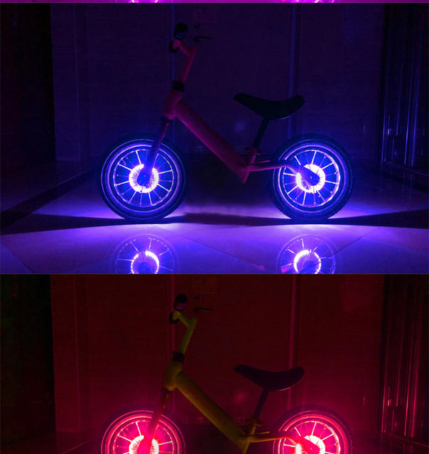 WIMBIKE Children's Balance Car Flower Drum Light Bicycle Hot Wheel Sliding Light USB Charging Intelligent Automatic detail 5