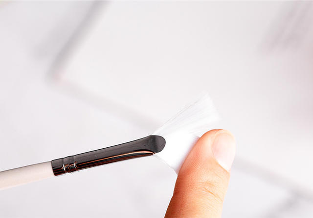 Skin Management Mask Brush Smear Small Fruit Acid Fan-Shaped Brush Soft-Bristled Beauty Salon Body Mask Tool Spa Special detail 8