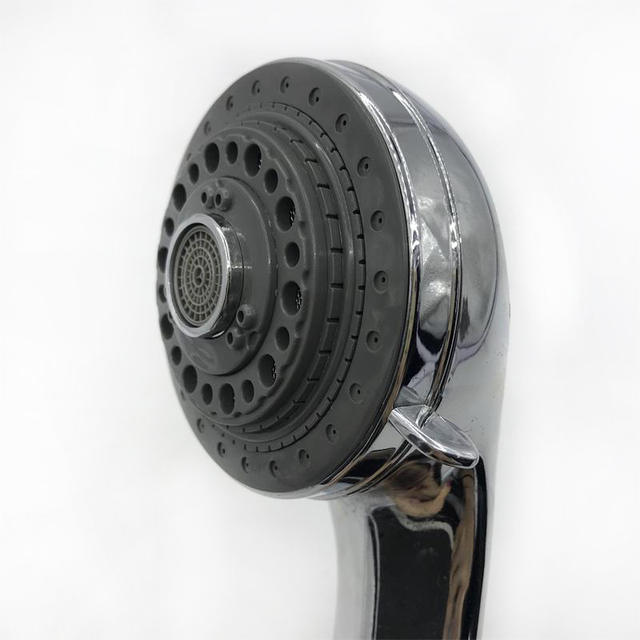Cross-Border Wholesale Silver Dragon Shower Head Handheld Shower Set Showerhead Power-Boosting Spray Head detail 3