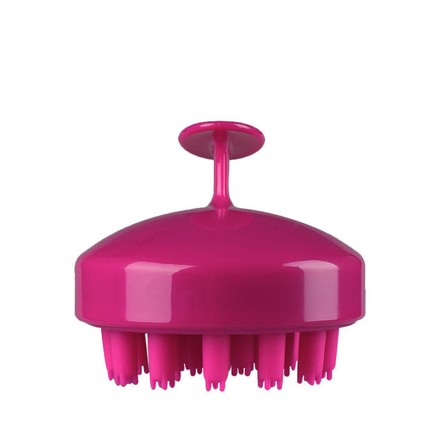 Cross-Border Popular Beauty Product: Silicone Shampoo Brush with Essential Oils for Cleaning the Scalp, Beauty Hair Care Silicone Brush, Shampoo Comb detail 7