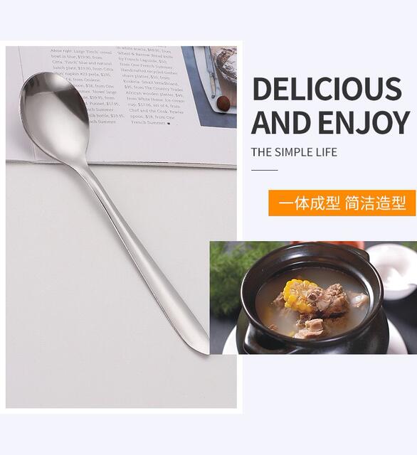 Stainless Steel Watermelon Spoon Household Eating Spoon Western Dessert Cake Coffee Spoon Mixing Spoon Can Be Printed with Logo detail 4