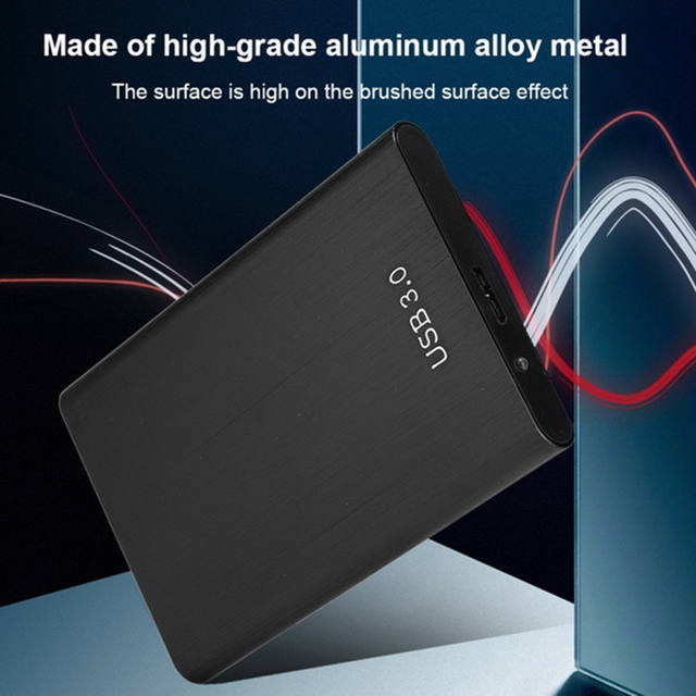 New Cross-Border Portable Solid-State Usb3.0 Brushed Metal 1Tb Large Capacity 8Tb/16Tb Mobile Hard Drive detail 5