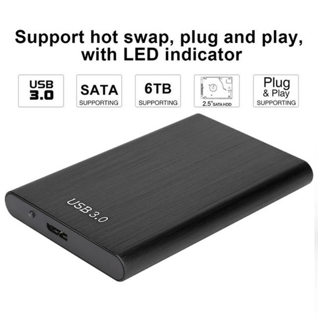 New Cross-Border Portable Solid-State Usb3.0 Brushed Metal 1Tb Large Capacity 8Tb/16Tb Mobile Hard Drive detail 12