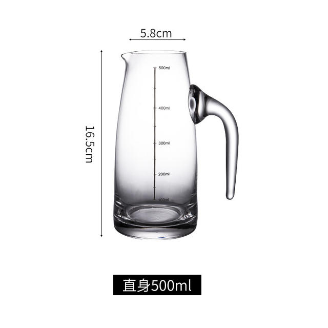 Factory Direct wine separator with scale wine separator wine Decanter Wine Pot Pot Pot fair cup crystal glass detail 7
