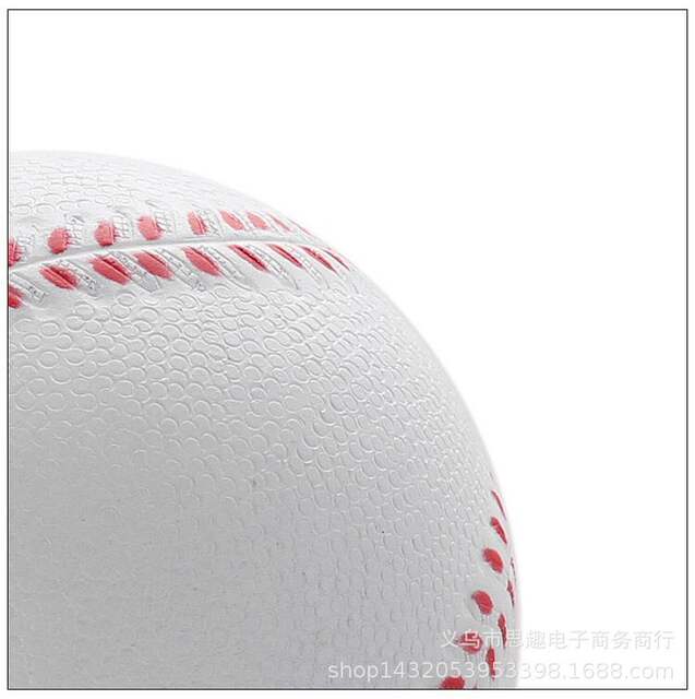 Soft baseball PU baseball foam baseball elastic ball PU sponge solid pressure softball student baseball soft ball detail 3