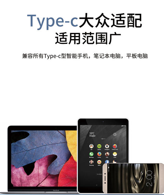 5A High-Current Dual-Head Type-C Fast Charging Data Cable, Compatible with All Mobile Phones, Can Transmit Data and Support Fast Charging detail 12