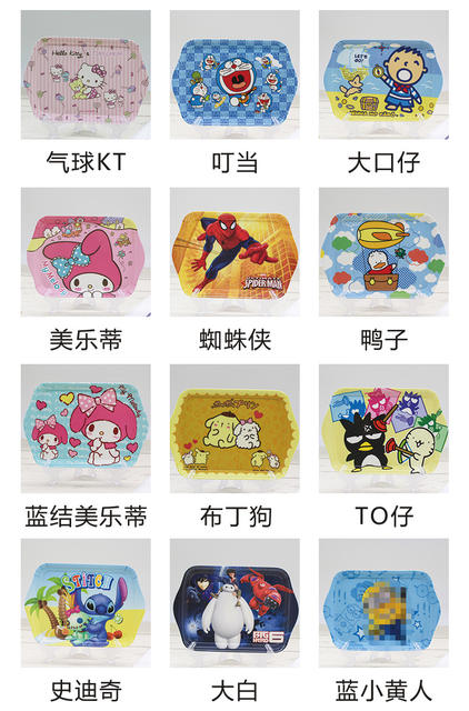 Creative new melamine resin tray porcelain plate cartoon cute creative tray melamine dish tableware detail 5