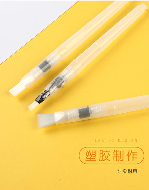 Fountain pen solid watercolor painting brush large capacity water storage pen water soluble color lead painting pen detail 6