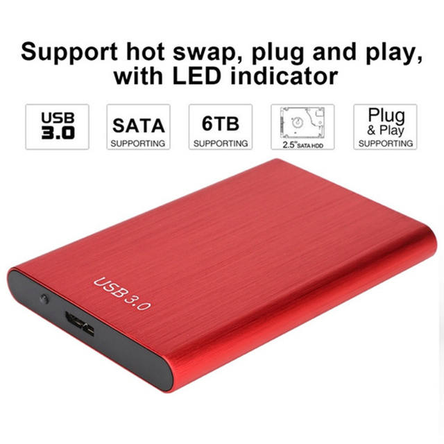 New Cross-Border Portable Solid-State Usb3.0 Brushed Metal 1Tb Large Capacity 8Tb/16Tb Mobile Hard Drive detail 10