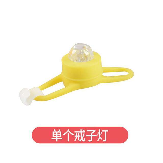 Bicycle Little Yellow Duck Accessories Car Ornaments Internet Celebrity Douyin Duck Helmet Sunglasses Necklace Mountain Bike detail 5