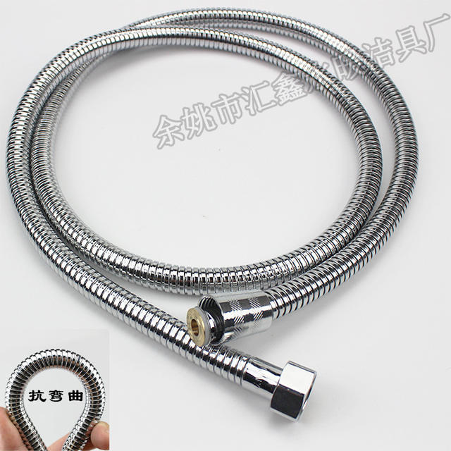 Factory direct supply shower hose electroplating encryption explosion-proof shower hose blister packaging shower nozzle hose supply detail 5