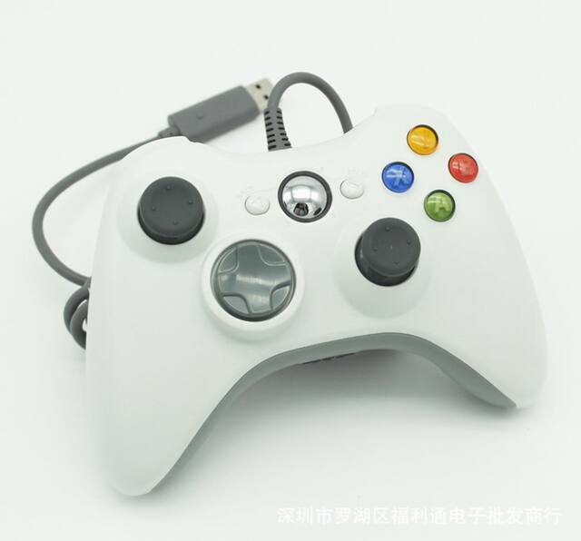 360 wired all-in-one Android PC multi-function gamepad drive-free USB controller set-top box detail 4