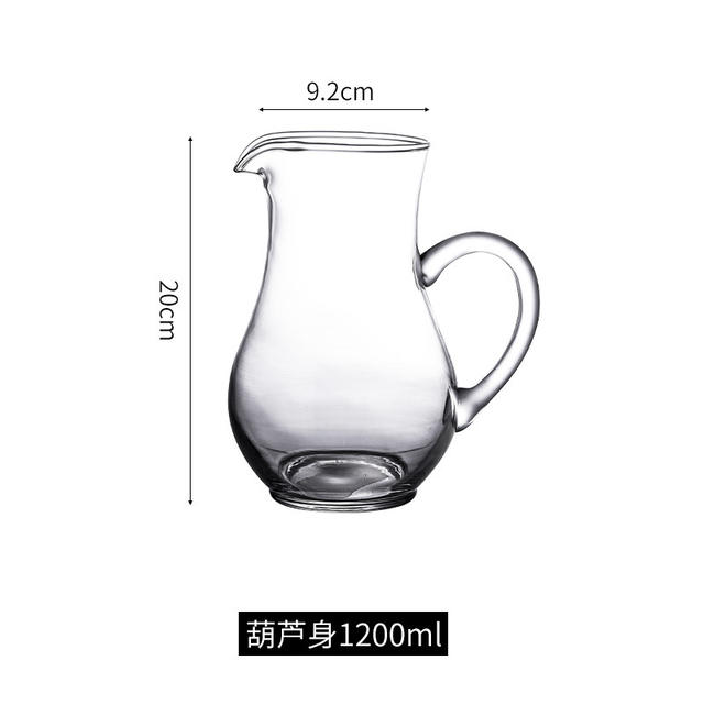 Factory Direct wine separator with scale wine separator wine Decanter Wine Pot Pot Pot fair cup crystal glass detail 12