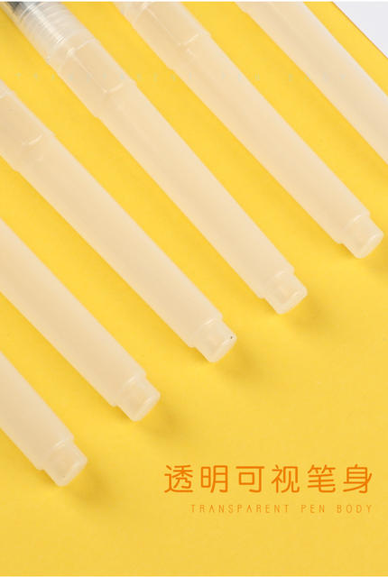 Fountain pen solid watercolor painting brush large capacity water storage pen water soluble color lead painting pen detail 8